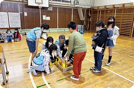 自分たちが創ったスポーツの発表からスタート